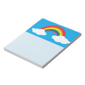 Blauwe hemel notitieblok (Linkerzijde)