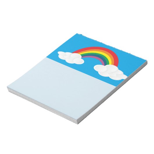 Blauwe hemel notitieblok (Linkerzijde)