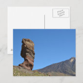 Blauwe hemel op Mount Teide Briefkaart (Voorkant / Achterkant)