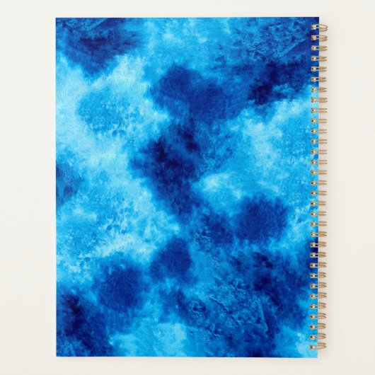 Blauwe hemel planner (Achterkant)