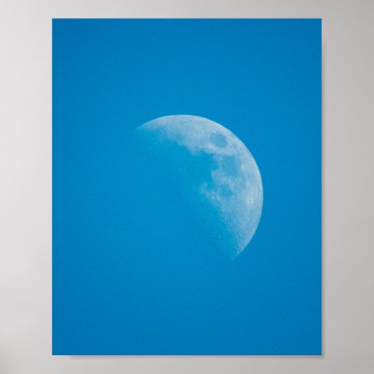 blauwe hemel poster (Voorkant)