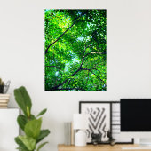 Blauwe hemel poster (Thuiskantoor)