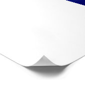 Blauwe hemel poster (Hoek)