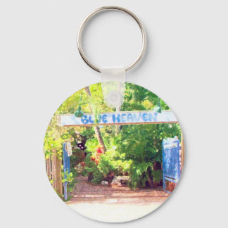 Blauwe hemel sleutelhanger