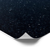 Blauwe hemel: Vreedzame nacht Poster (Hoek)