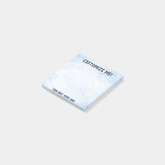 Blauwe hemel Waterverf Alle bijbelversies Post-it® Notes