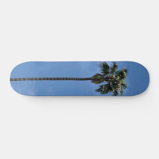 Blauwe hemelboom persoonlijk skateboard (Horizontaal)