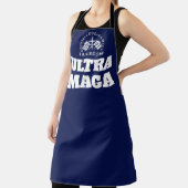 blauwe hemelfamilie Vrijheid ULTRA MAGA Schort (Insitu)