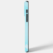 Blauwe hemelgradiënt met bloeiende veertak Case-Mate iPhone case (Achterkant / Links)