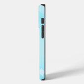 Blauwe hemelgradiënt met bloeiende veertak Case-Mate iPhone case (Achterkant / Links)