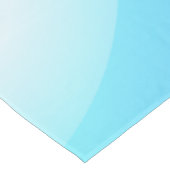 Blauwe hemelgradiënt met bloeiende veertak tafelkleed (Gekanteld)