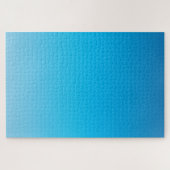 Blauwe hemelkleur Verloop Jigzaag Puzzle Legpuzzel (Horizontaal)