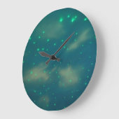  blauwe hemellichten grote klok (Hoek)