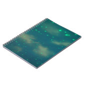 blauwe hemellichten notitieboek (Linkerzijde)