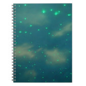  blauwe hemellichten notitieboek (Voorkant)