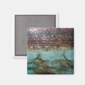 blauwe hemelmagneet magneet (Voorkant / Achterkant)