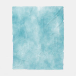 Blauwe hemeltextuur, schilderabstract, kunst, graf fleece deken