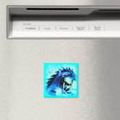 blauwe hengst magnet (Insitu (Vaatwasser))