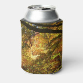 Blauwe herfst Natuur Blikjeskoeler (Blikje Achterkant)