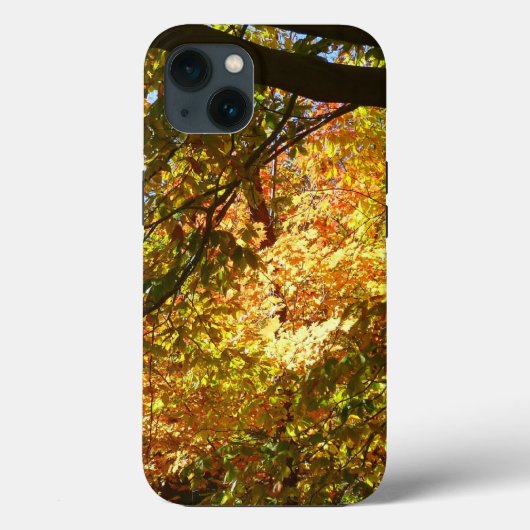 Blauwe herfst Natuur Case-Mate iPhone Case (Achterkant)