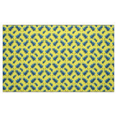 Blauwe herfst stof (Fat Quarter)