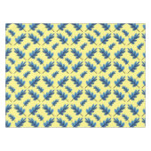 Blauwe herfst tafelkleed (Voorkant (Horizontaal))