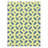 Blauwe herfst tafelkleed (Voorkant)