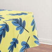 Blauwe herfst tafelkleed (Voorbeeld)