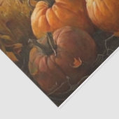 Blauwe herfst tissuepapier (Detail)