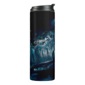 Blauwe Herfsten Thermosbeker (Gedraaid links)