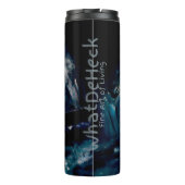 Blauwe Herfsten Thermosbeker (Achterkant)