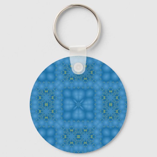 Blauwe herinneringen sleutelhanger (Voorkant)