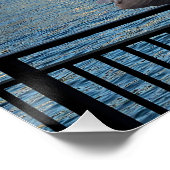 Blauwe Heron Brug. Riviera Beach. Florida Perfect Poster (Hoek)