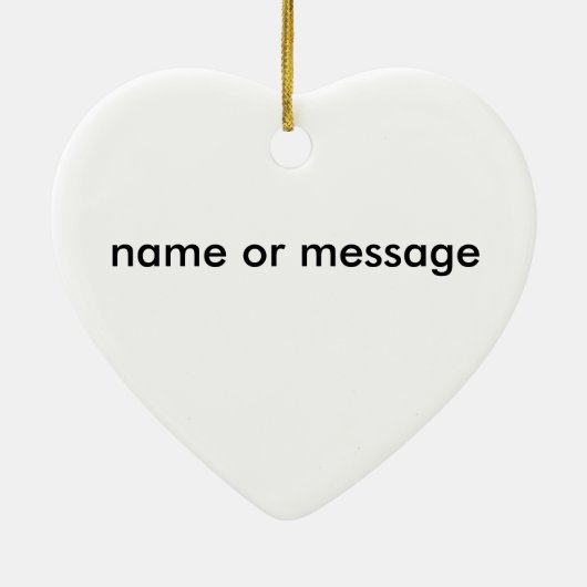 blauwe hert keramisch ornament (Achterkant)