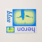blauwe hert legpuzzel (Horizontaal)