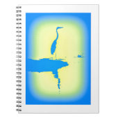 blauwe hert notitieboek (Voorkant)