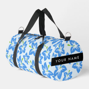 Blauwe Hibiscus, Blauwe Bloemen, Je Naam Plunjezak