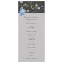 Blauwe Hibiscus & Zwaluwn Florale Schoolbord Huwel