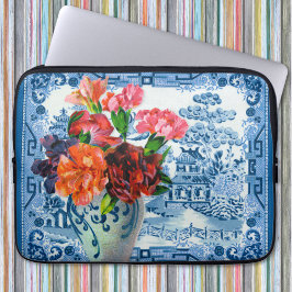 Blauwe hoes voor wilde laptop