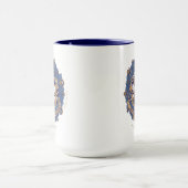 Blauwe HOGWARTS™ Krans Kerstkrans Mok (Midden)