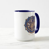 Blauwe HOGWARTS™ Krans Kerstkrans Mok (Voorkant rechts)