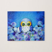 Blauwe hol in Dandelion Field Legpuzzel (Horizontaal)