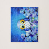 Blauwe hol in Dandelion Field Legpuzzel (Verticaal)