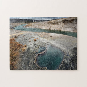 Blauwe hol legpuzzel