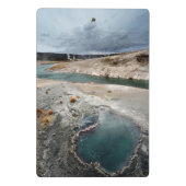 Blauwe hol mini klembord (Achterkant)