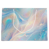 Blauwe Holografische Opal Glitter Make-up, Schoonh Groot Cadeauzakje (Voorkant)