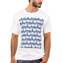 Blauwe Hond Billen Patroon