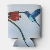 Blauwe hond blikjeskoeler (Achterkant)