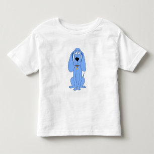 Blauwe hond. Hond. Kinder Shirts