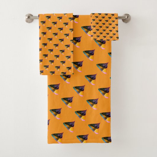 Blauwe Hond Kusjes Bad Handdoek (Insitu)